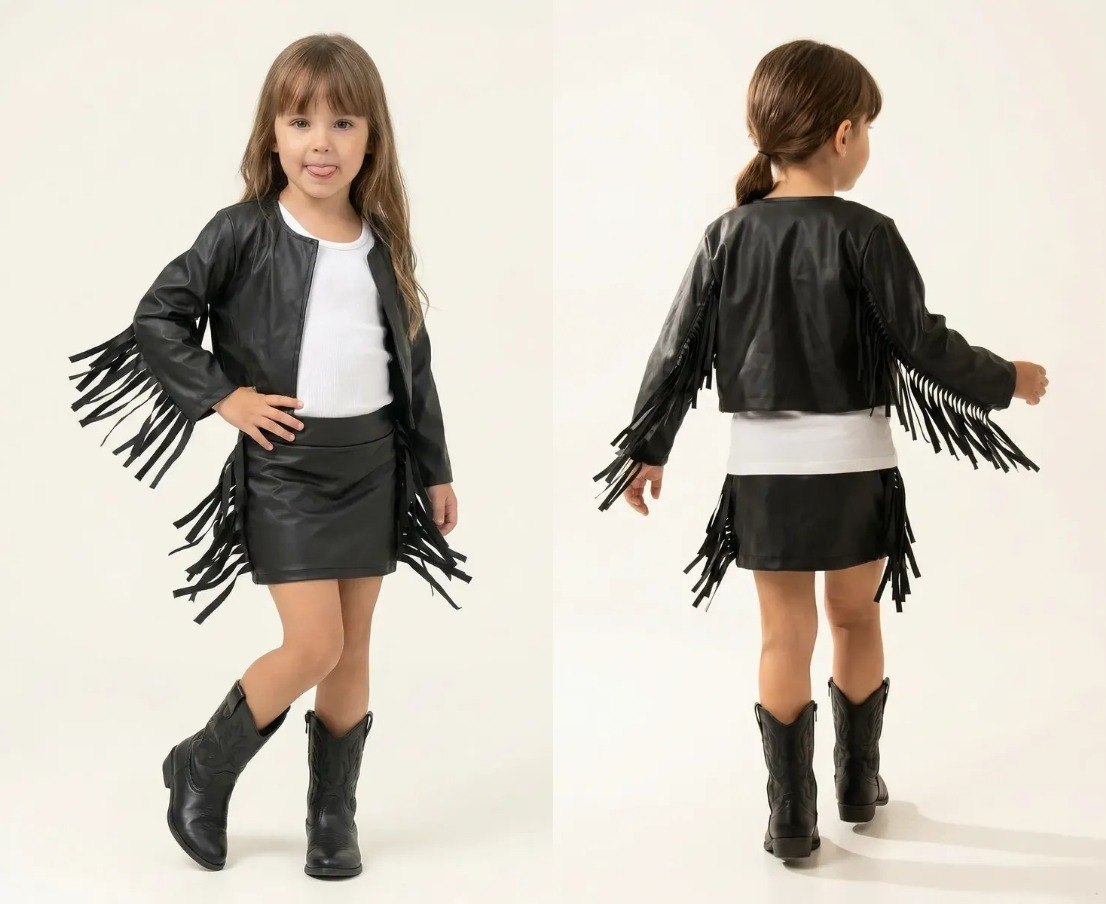 Conjunto Infantil Boiadeira