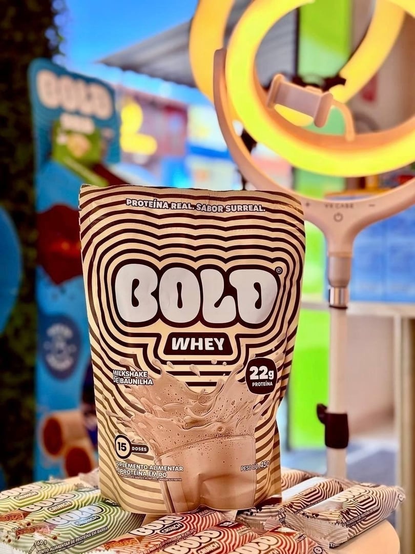 WHEY PROTEIN 3W - BOLD WHEY (900g) - Sabor: MilhShake de Baunilha