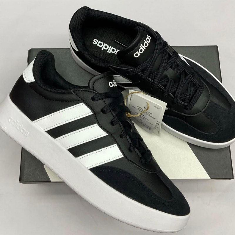 Tênis Casual Masculino Barreda adidas Liso Core Black/cloud White/core Black 40 Br