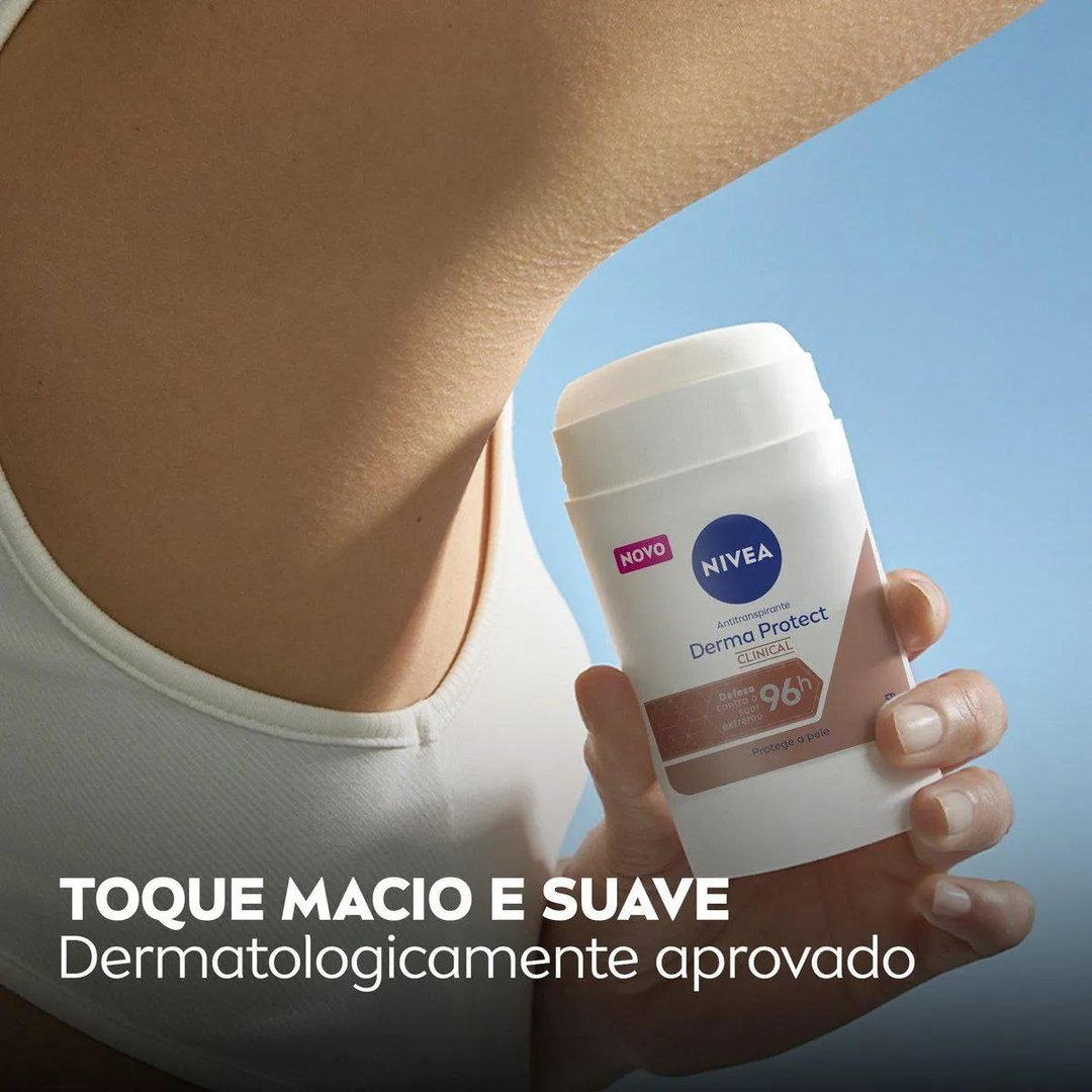 NIVEA Desodorante Stick Derma Protect Clinical 58g
