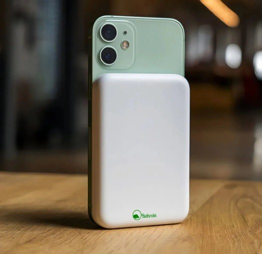 Carregador Power Bank Indução Sem Fio 5000mah Bahrein Pack