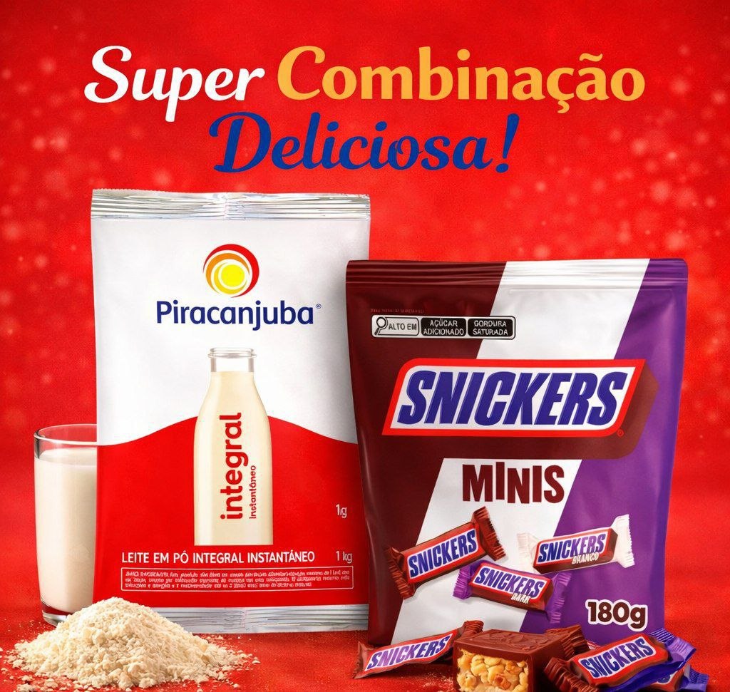 Piracanjuba Leite Em Pó Integral Instantâneo 1Kg