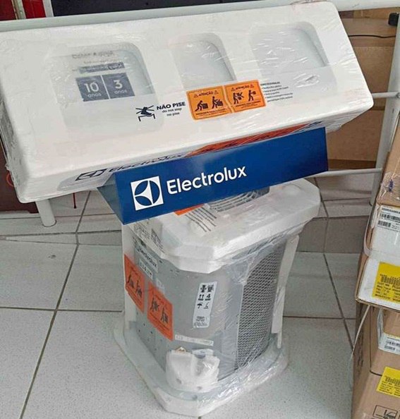 Ar-Condicionado Split Inverter 24000 BTUs Electrolux Color Adapt com Wi-Fi Frio - 220v