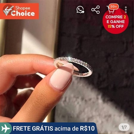 Anel De Diamante Com Conjunto De Canal De Luxo Para Mulheres , Festa De Moda Platina , Uso...