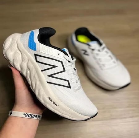 Tenis New Balance 1080 V13 Correr Branco Fresh Foam Esporte