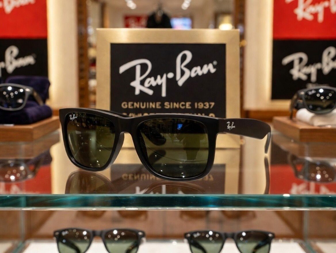 Óculos de sol Ray-Ban Justin Classic RB4165L 622/71 Tam 57