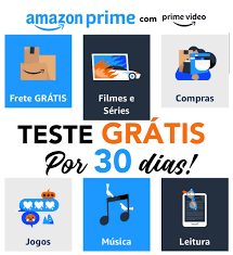 Teste o Amazon Prime por 30 dias grátis