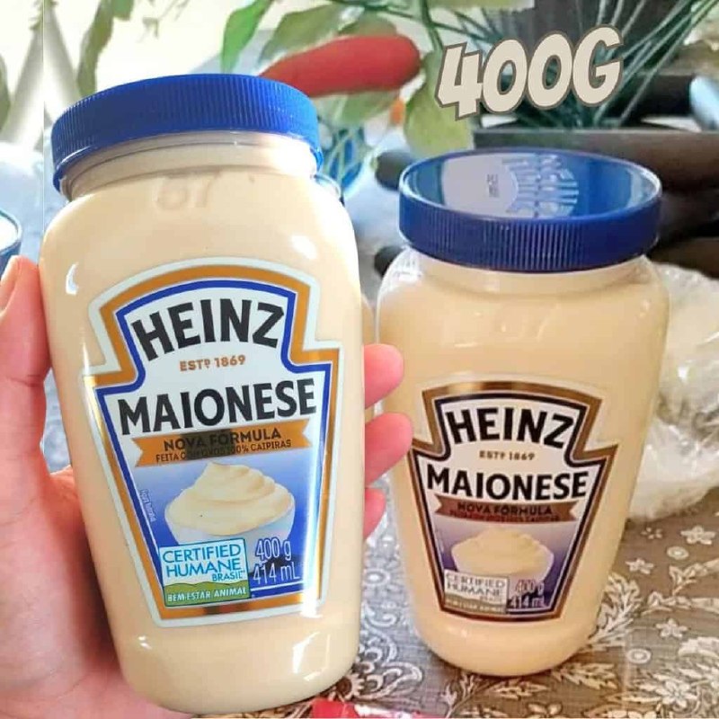 Heinz Pack Maionese Tradicional, 400G - 2 unidades