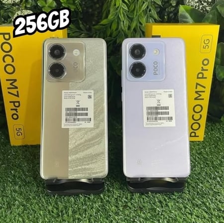 Smartphone Poco M7 Pro 5g 8gb Ram + 256gb Nfc 50mp 120hz 45w, Verde