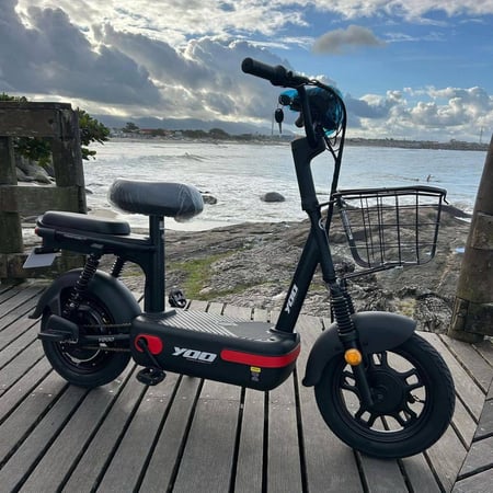 Bicicleta Elétrica Yoo Mobility Y-200 350w Farol Led Scooter