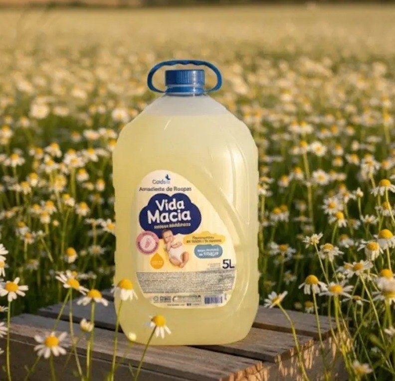 Amaciante Vida Macia Glicerina e Camomila HipoalergênicO 5L