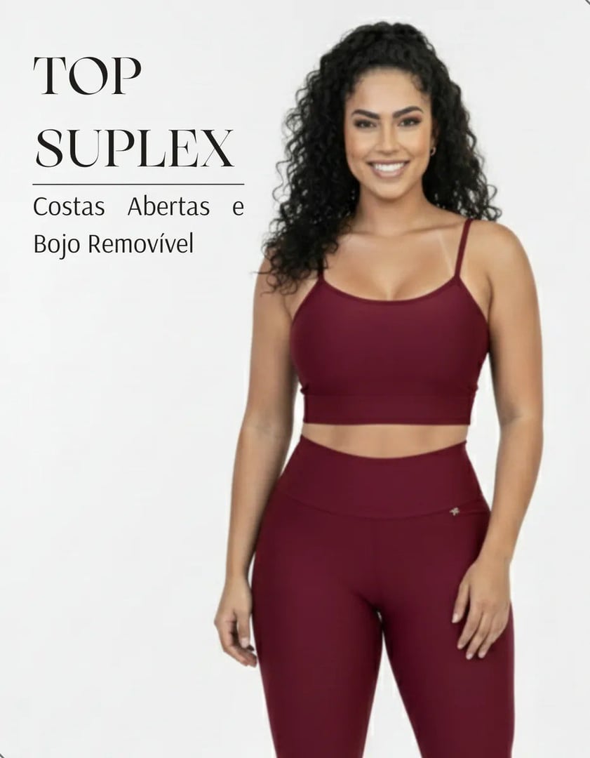 Top Alça Fina Costa Aberta Feminino