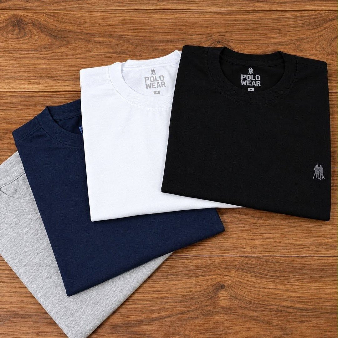 Kit 4 Camisetas Masculinas Polo Wear
