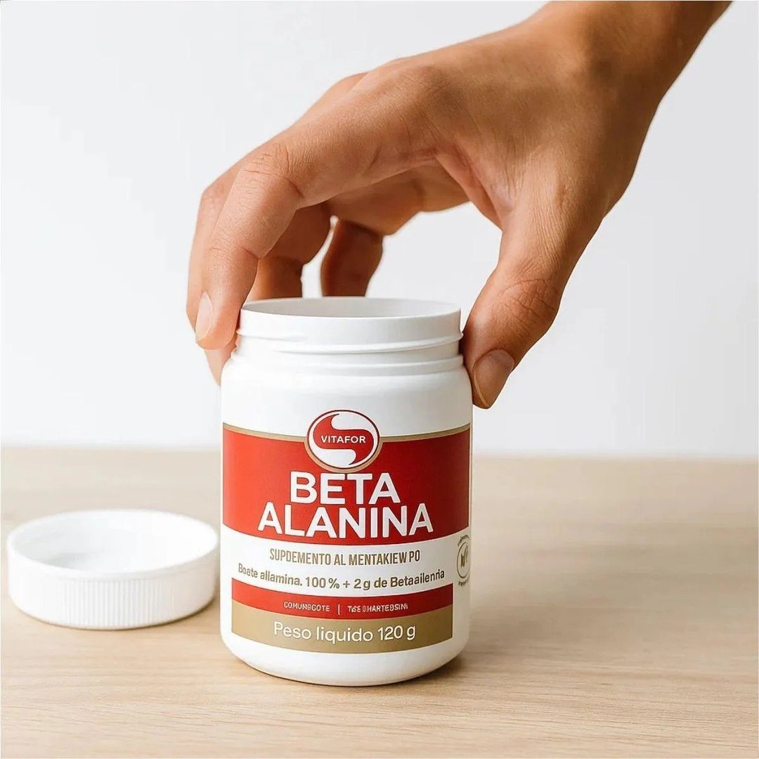 Beta Alanina 120 Cápsulas Vitafor