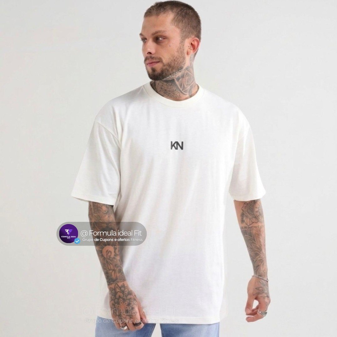 Camiseta Masculina Oversizedde de Treino Koenig