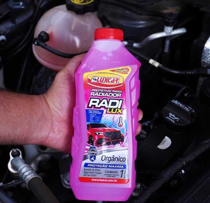 Aditivo para Radiador Concentrado 2755 Luxcar - 1 Litro
