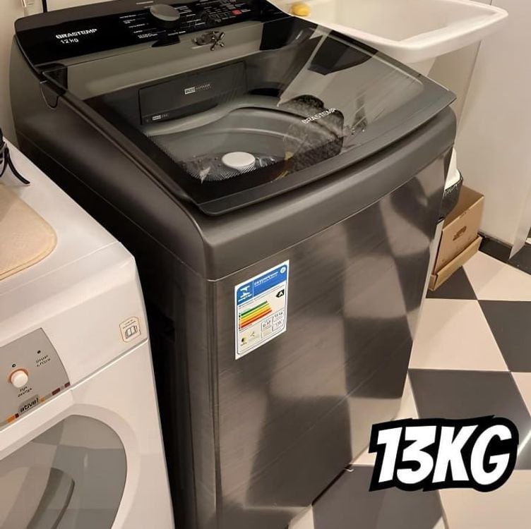 Lavadora Brastemp 13kg Cesto Inox 12 Programas Platinum - 110v/220v