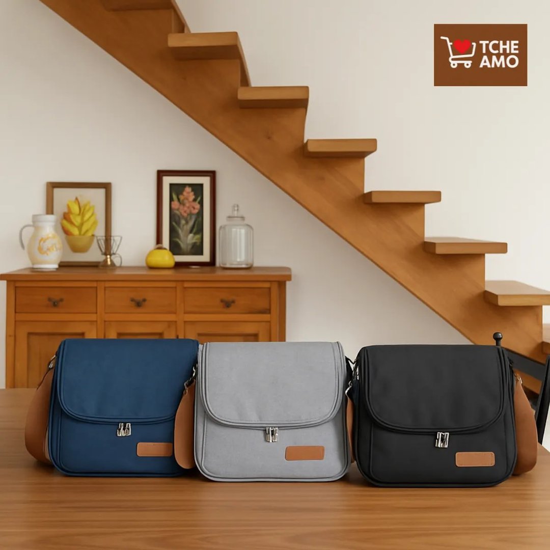 Bolsa Térmica com Alça Removível Azul - Tche Amo