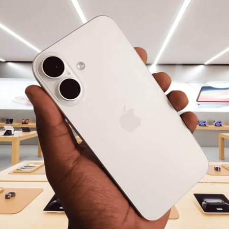 Apple iPhone 16 (128 GB) – Branco