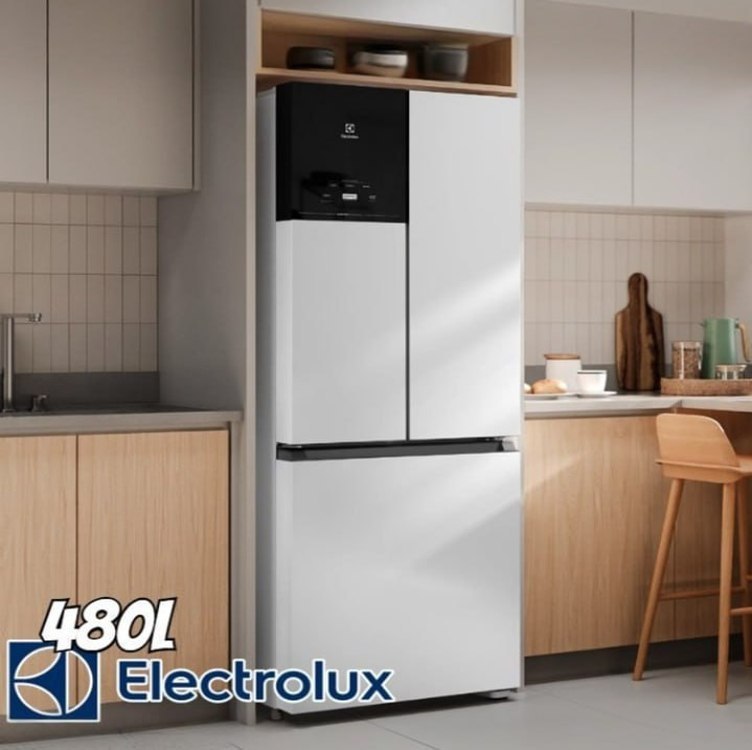 Geladeira Electrolux Frost Free Inverter 480L Efficient AutoSense 3 Portas Branca (IM7) (1...