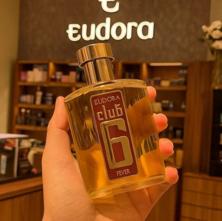 Colônia Club 6 Fever 95ml - Eudora