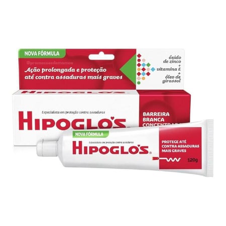 HIPOGLÓS® Creme Preventivo De Assaduras, 120g