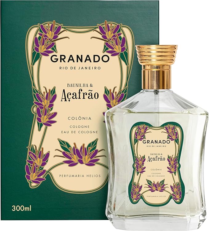 Granado Colônia, Vintage, Baunilha & Açafrão, 300ml