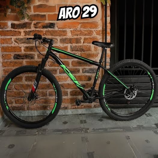 🤓Bicicleta Aro 29 Aço Carbono KGT Shift Freios a Disco Suspensão 21 marchas