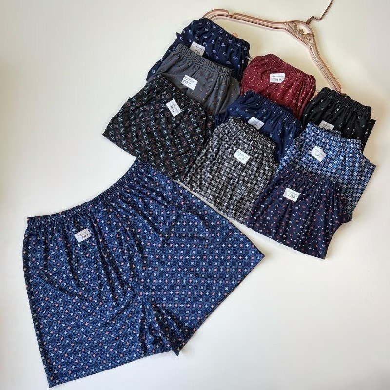 🤓Kit 3 Samba Canção De Liganete Cueca Short Malha Fria Pijama