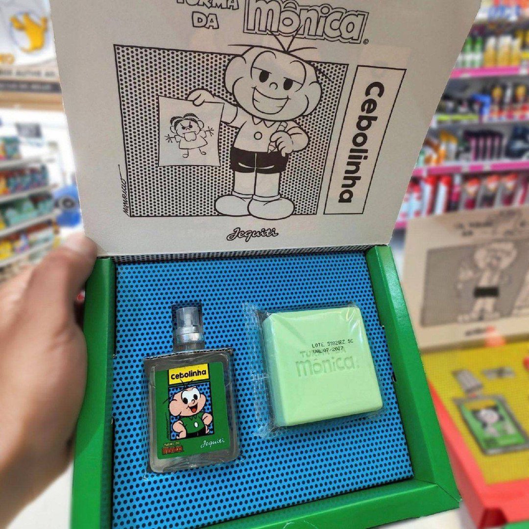 Presente Deo Colonia 25ml E Sabonete 80g Cebolinha - Jequiti