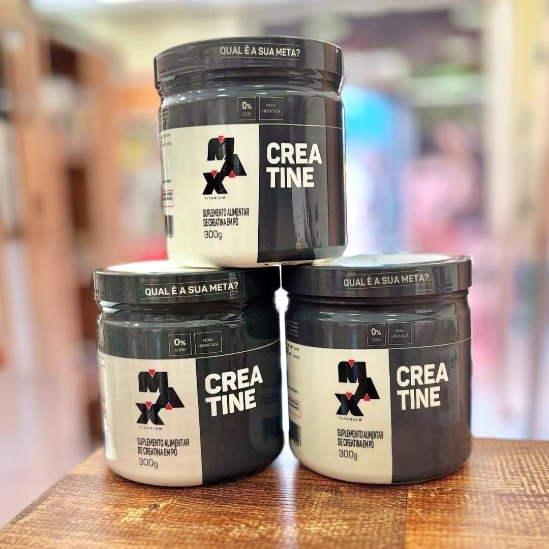 Creatina Monohidratada Max Titanium 300g