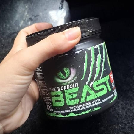 3VS Nutrition Pré-Treino Beast 300g Sabor Uva