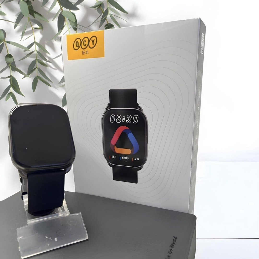 Relógio Smartwatch Qcy Watch Gs S6 Bluetooth Ipx8 Cor Preto