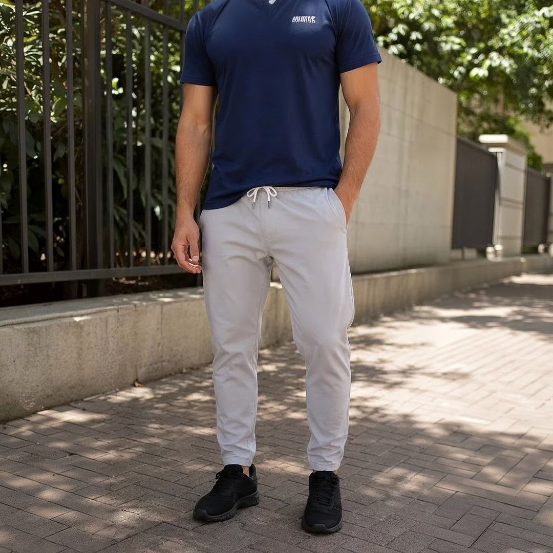 🤓Calça Masculina Esportiva Cargo Elastano Jogger Treino