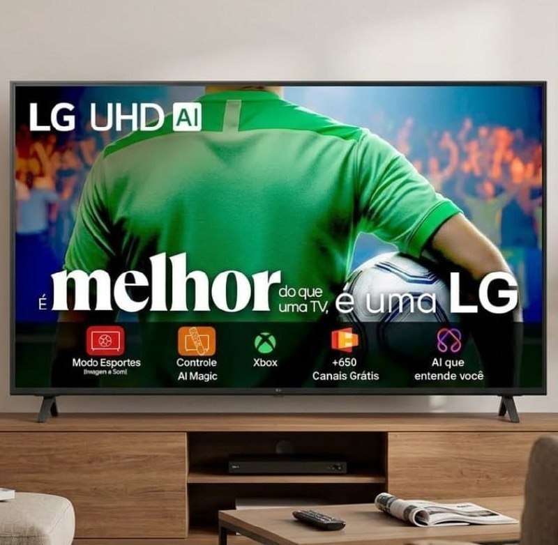 Smart Tv LG Uhd Ai Ua85 86 Polegadas Hdr10 Pro Processador 7 Ai Ger 8 Webos 25