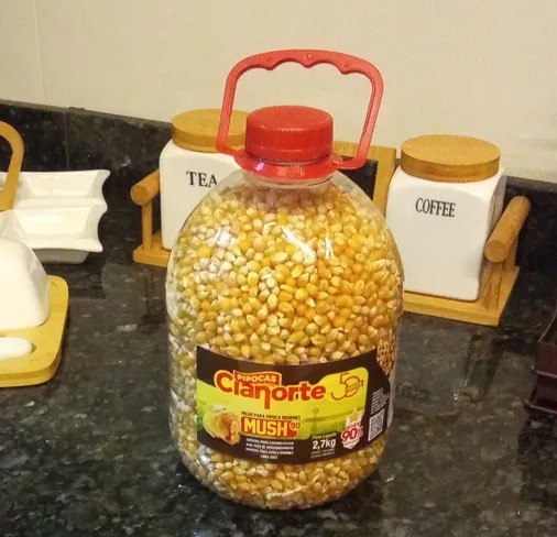 Milho Para Pipoca Tipo Mushroom Cianorte 2,7kg