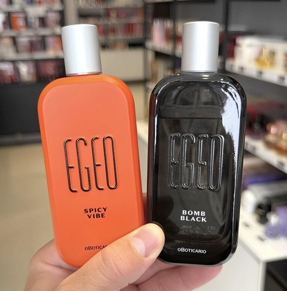 Combo Egeo Desodorante Colônia: Spicy Vibe 90ml + Egeo Bomb Black 90ml