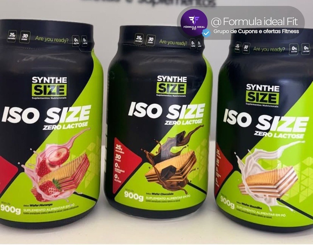 Whey Iso Size Synthesize 900g Zero Lactose