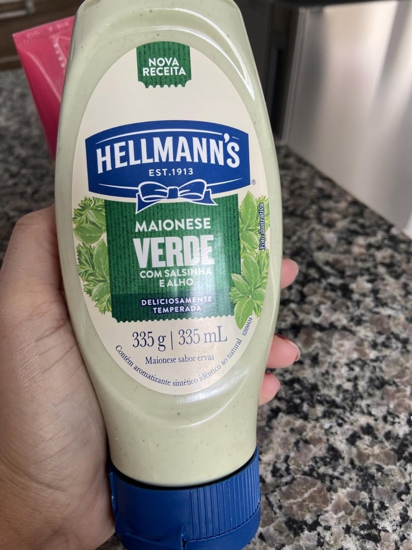 🤓Hellmann's Maionese Verde Squeeze 335g