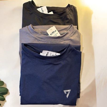 Kit 3 Camisetas Térmicas Masculina Segunda Pele Camisa Uv50-