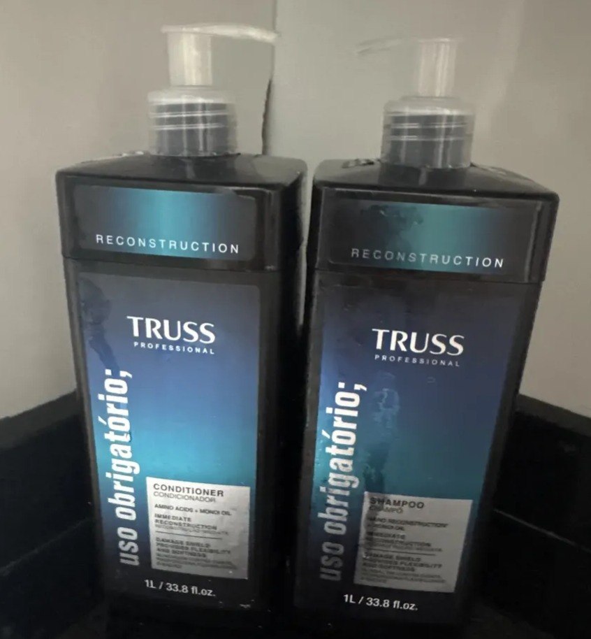 Kit Truss Uso Obrigatório Shampoo 1000ml + Condicionador 1000ml