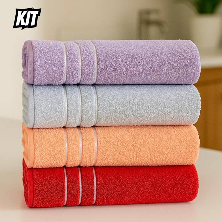 Kit C/ 4 Toalha De Banho Gigante 80 X 1,50 Atacado + Brinde Softmax