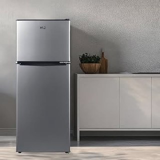 Geladeira Refrigerador Compacto Hq Defrost 140l Hq-140rdf Preta