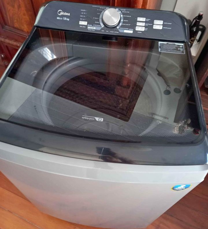 Lavadora de Roupas Midea 13kg Cesto Inox 12 Programas - 110v
