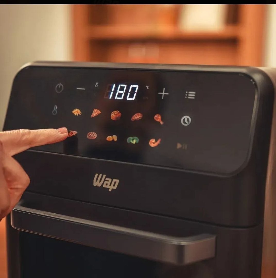 Air Fryer Oven 11 Litros Wap Waod4 Grey Stone Painel Digital 11 Funções 127V