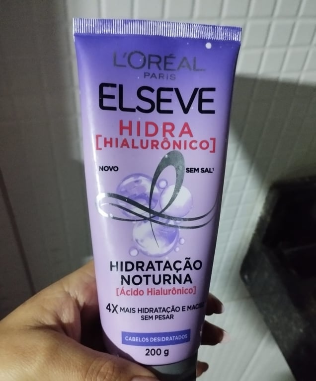 Elseve Hidra Hialurônico Creme Noturno 200g