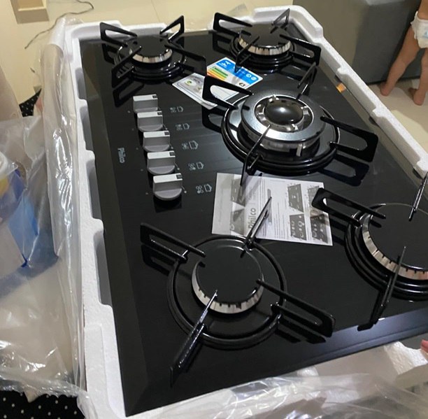 Cooktop 5 Bocas Philco Cook Chef Tripla-chama Acendimento Automatico - Bivolt