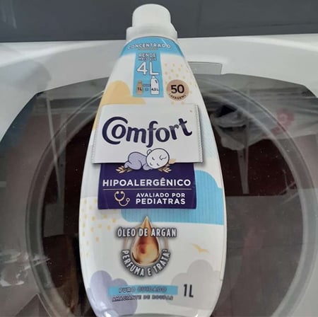 Amaciante Concentrado Comfort Puro Cuidado 1 L