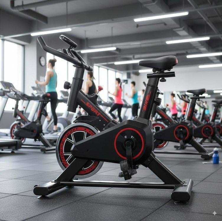 Venda E Cia Bicicleta Spinning Para Exercícios Xhjscrb8009 Preto Vermelho
