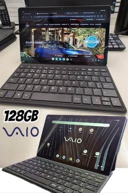 Tablet Vaio TL10 com Teclado de Conexão Inteligente 10,4" 128GB 8GB RAM Android 13 Octa-Co...